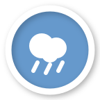 Weather alert map icon. Standalone weather-type alert when not filed under hazard subtypes.